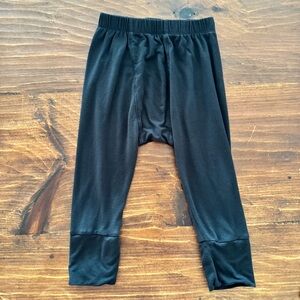 GUC kate quinn Black Bamboo Panda Pants 2T